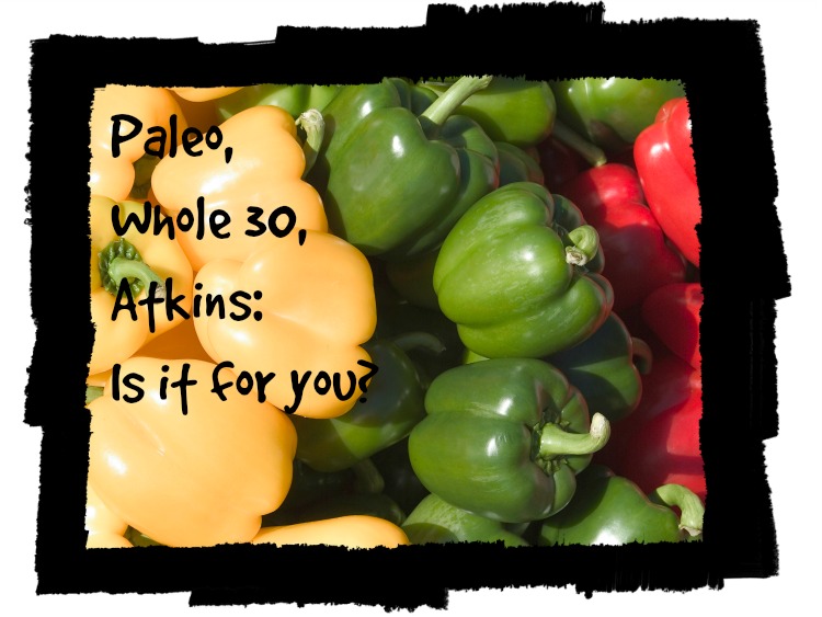 Paleo, Whole 30, Atkins is it for You?