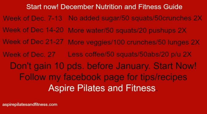 December Nutrition and Exercise Guide