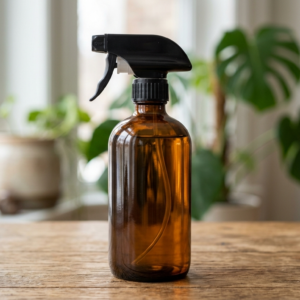 16oz Amber Plastic Spray Bottle